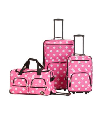 Rockland® 3-pc. Dot Luggage Set