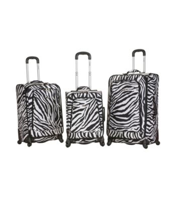 Rockland Polo Equipment ® 3-pc. Zebra Fusion Luggage Set