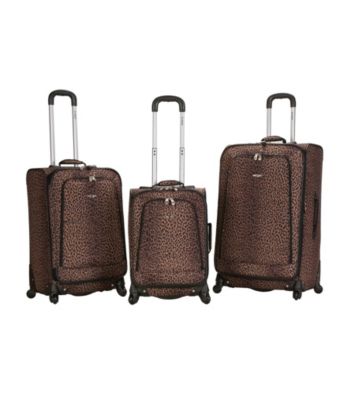 Rockland Polo Equipment ® 3-p.c Leopard Fusion Luggage Set