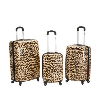 Rockland® 3-pc. Leopard Polycarbonate Upright Set