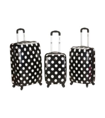 Rockland® 3-pc. Laguna Beach Polycarbonate Upright Luggage Set