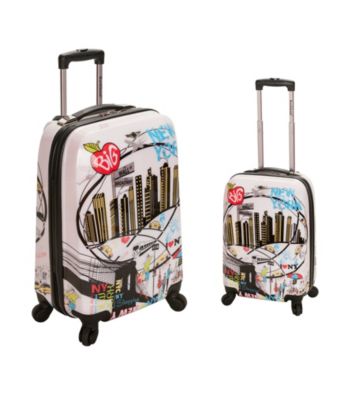 Rockland® 2-pc. New York Polycarbonate Upright Luggage Set