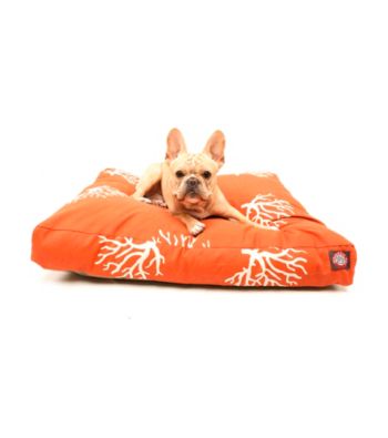 Majestic Home Goods Coral Small Rectangle Pet Bed