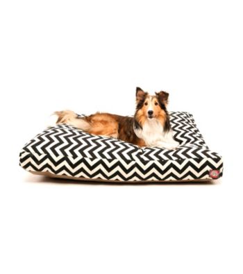 Majestic Home Goods Zig Zag Medium Rectangle Pet Bed
