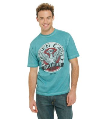 Ruff Hewn Men's Aqua Nile Short Sleeve 