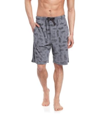 John Bartlett Statements Men's Grey Motorcycle Pajama Short