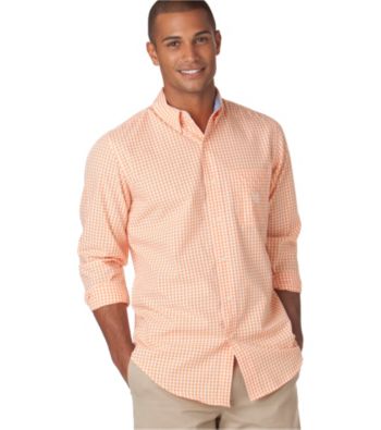 Chaps® Men's Long Sleeve Gullah Sea Gingham Woven