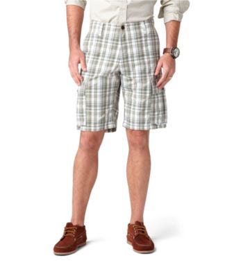 Dockers® Men's Vetiver Classic-Fit Passard Plaid Cargo Short
