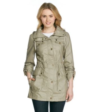Buffalo by David Bitton Waxy Cotton Anorak