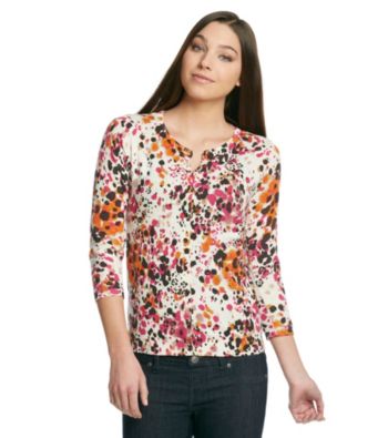 Relativity® Career Printed Cardigan