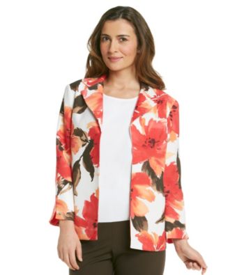 Alfred Dunner® Open Front Jacket