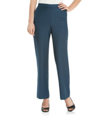 Alfred Dunner® Straight Leg Pant Stretch Waistband