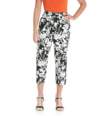 Studio Works® Petites' Printed Cropped Pant