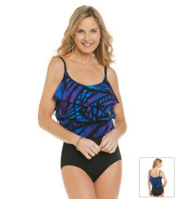 Studio Works® Mesh Tier One-Piece Swimsuit