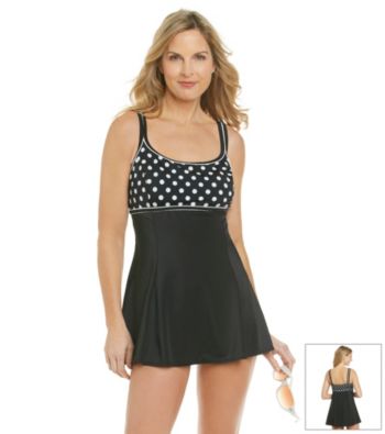 Studio Works® Polka Dot Swim Dress