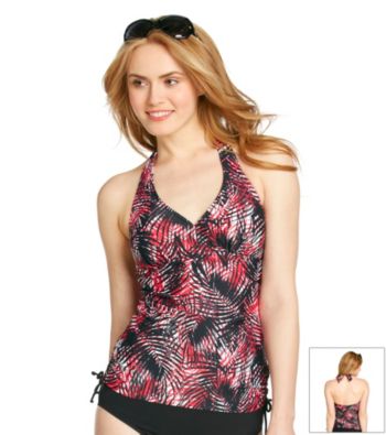 Relativity® Fern Halter Tie Swim Top
