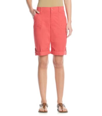 Gloria Vanderbilt® Mara Knit Waistband Bermuda