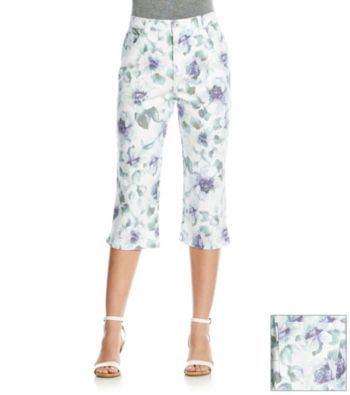 Gloria Vanderbilt® Amanda Bella Flora Print Capri