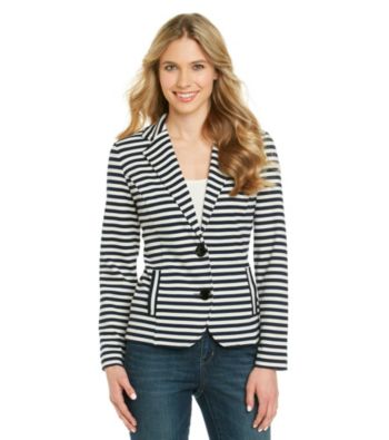 Cupio Ivory Striped Jacket