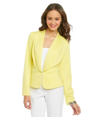 Fever™ Peplum Hemmed Jacket