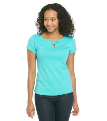 Rafaella® Petites' Keyhole Top