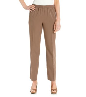 Alfred Dunner® Petites' Chelsea Market Pull-On Pant