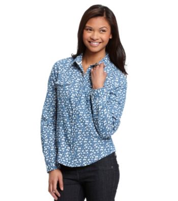 w.f. Juniors' Floral Equipment Shirt