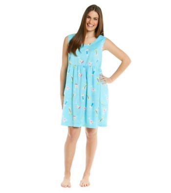 Jasmine Rose® Cosmo Coral Plus Size Terry Coverup - Cocktails