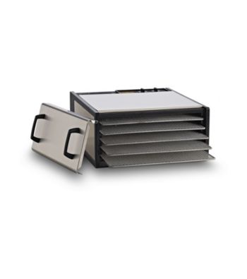 Excalibur Stainless Steel D500SHD 5-Tray Dehydrator with Stainless Steel Trays and Timer