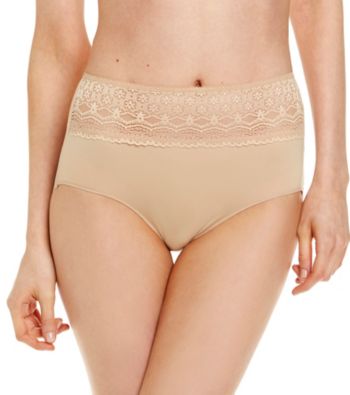 Naomi & Nicole Wonderful Edge Lace Trim Brief