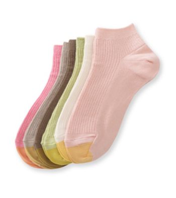 GOLD TOE® Corals 6-pk. Rib Low Socks