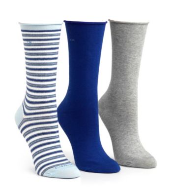 Calvin Klein Roll Top Crew Socks