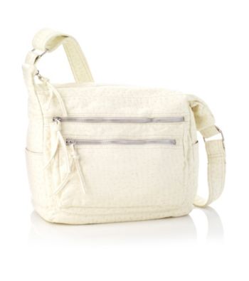 GAL Washed Ostrich Soft Shoulder Bag