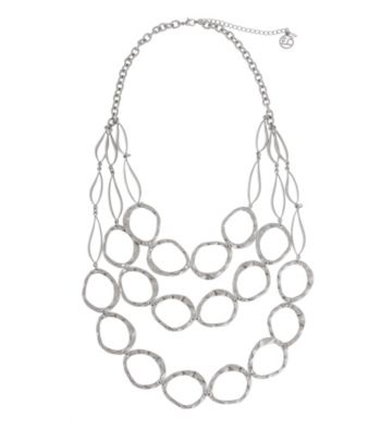 Erica Lyons® Silvertone Necklace