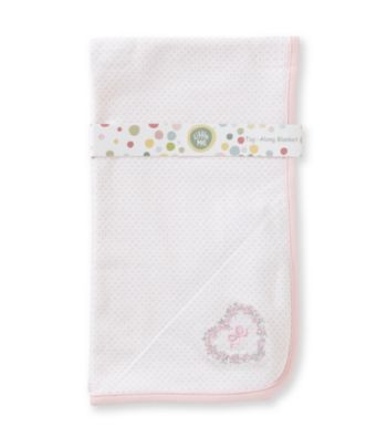 Little Me® Baby Girls' Pink Thanks Blanket