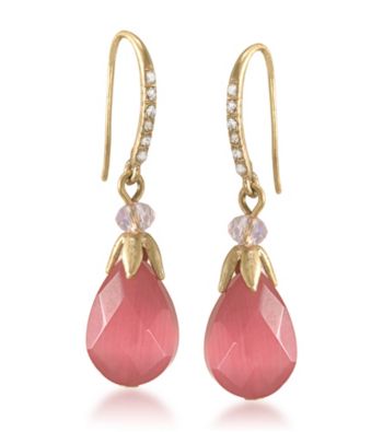 Carolee® Multi Colored Bright Side Faceted Drop Earrings