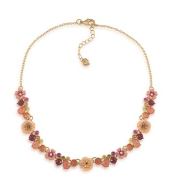 Carolee® Multi Colored Bright Side Floral Necklace