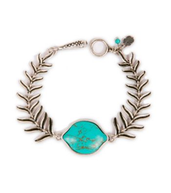 Lucky Brand® Silvertone Toggle Bracelet