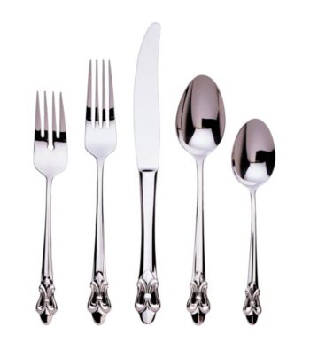 Ginkgo® Fleur de Lis 20-pc. Flatware Set