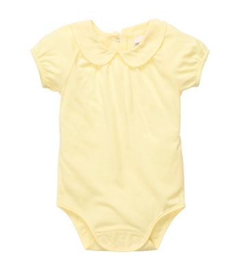 OshKosh B'Gosh® Baby Girls' Yellow Woven Bodysuit