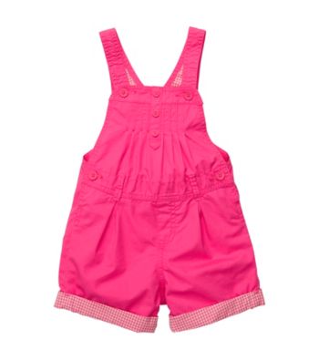 OshKosh B'Gosh® Baby Girls' Pink Woven Shortall