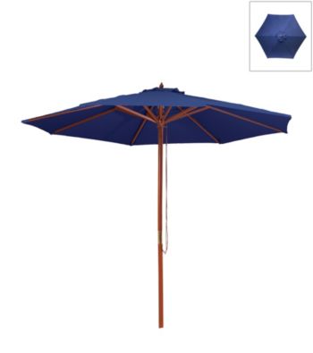 Mission Gallery 8' Dark Blue Umbrella