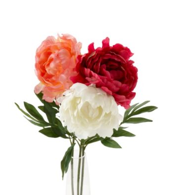 LivingQuarters Peony Flower Stem