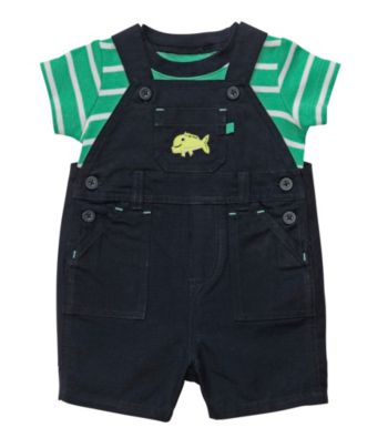 Carter's® Baby Boys' Navy 2-pc. Shortall Set