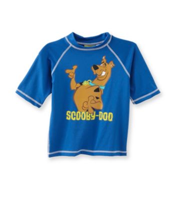 Scooby-Doo® Boys' 4-7 Royal Scooby Rash Guard