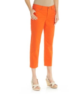 Jones New York Sport® 5 Pocket Colored Crop