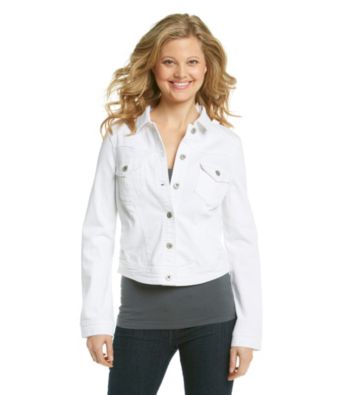 Oneworld® White Denim Jacket