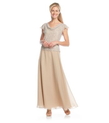 J Kara® Mock Flair Dress