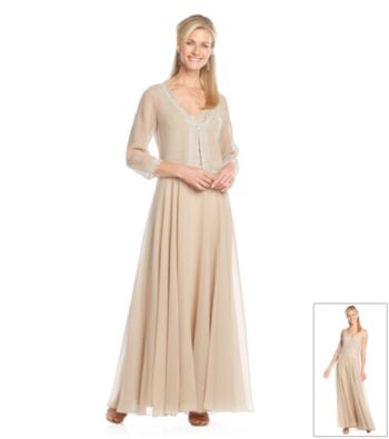 J Kara® Long Beaded Dress