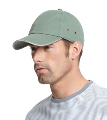 Isotoner® Lake of the Isles™ Men's Pine & Stone Washed Basic Chino Baseball Cap